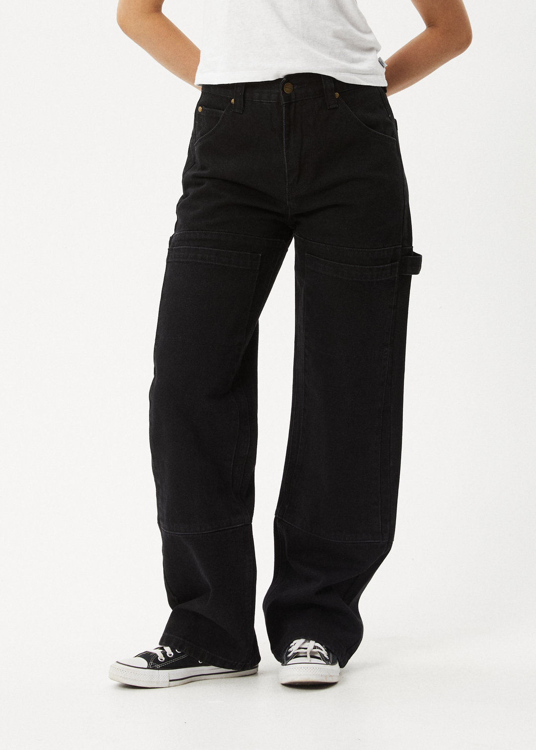 Afends Moss- Denim Workwear Jean