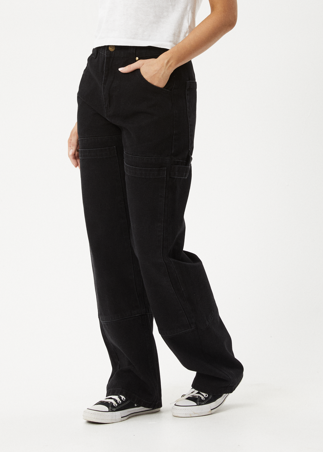 Afends Moss- Denim Workwear Jean