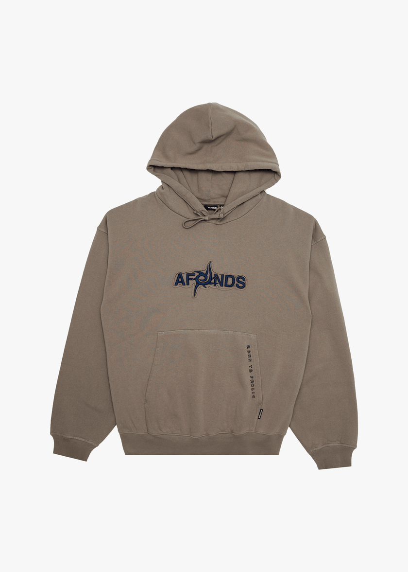 Afends Antic- Boxy Hoodie