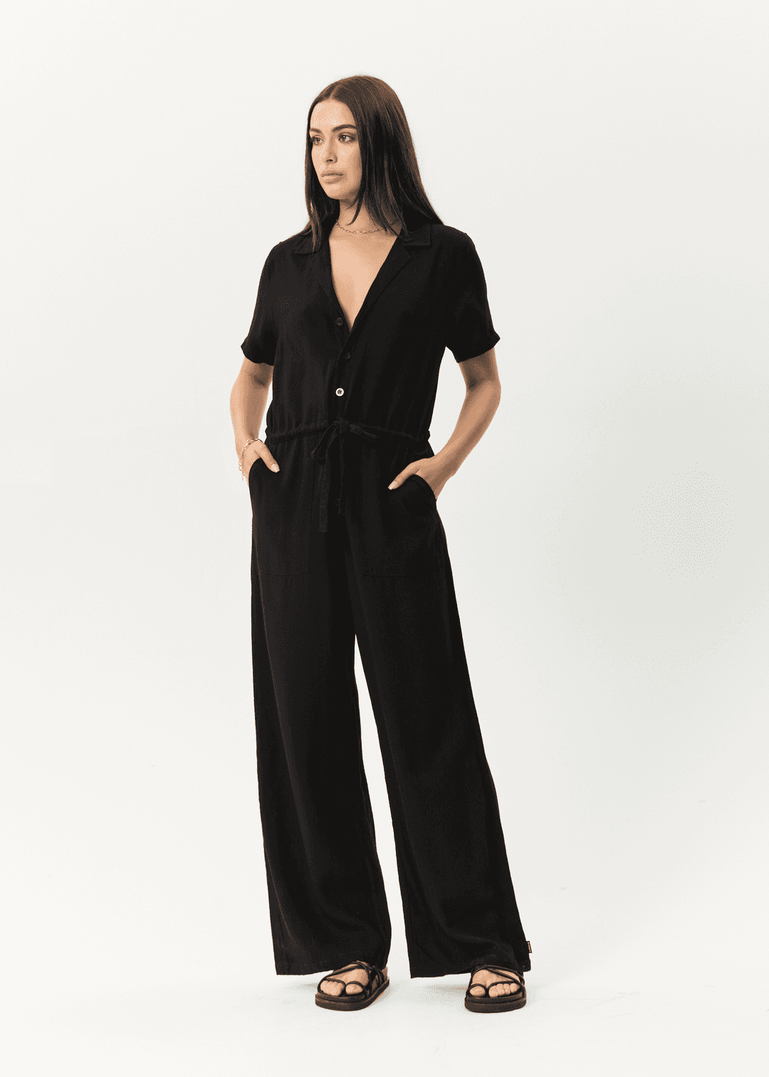 AFENDS Mason Relaxed Jumpsuit