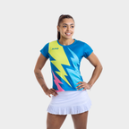 Aixo Bolt Womens Top Teal