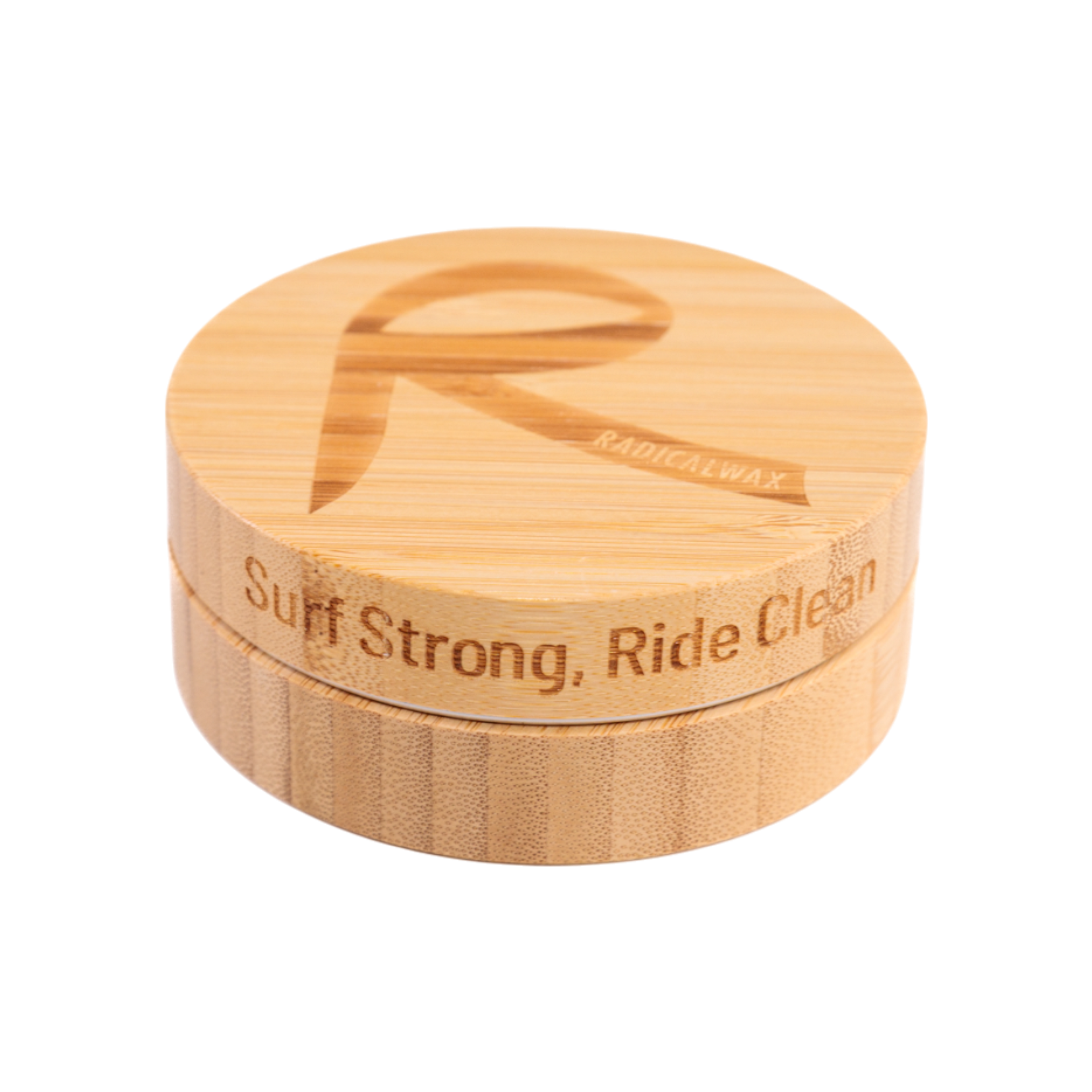 Rad Surf Wax Bamboo Tin