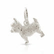 West Highland Terrier Silver Dog Charm