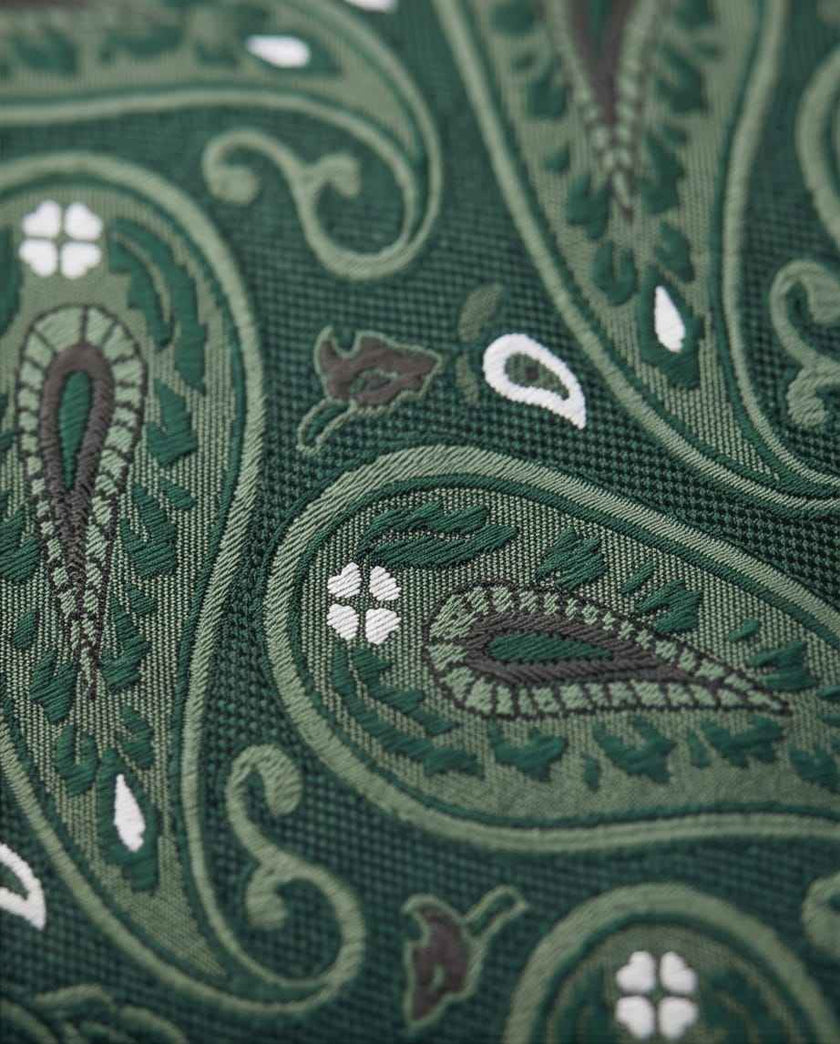 Emerald Paisley Luxury Tie Gift Set