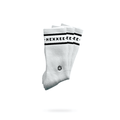 White 2Lines Padel Socks X3