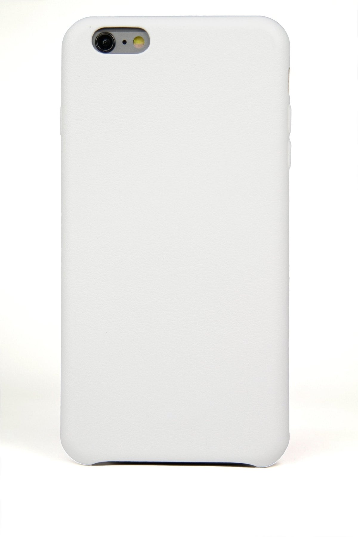 Funda para iPhone 6 Plus, cuero blanco