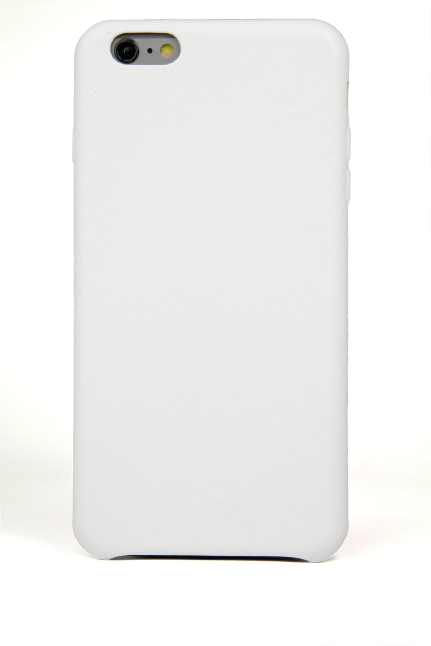 Funda para iPhone 6 Plus, cuero blanco