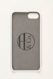 iPhone 7/8 Case, White Leather