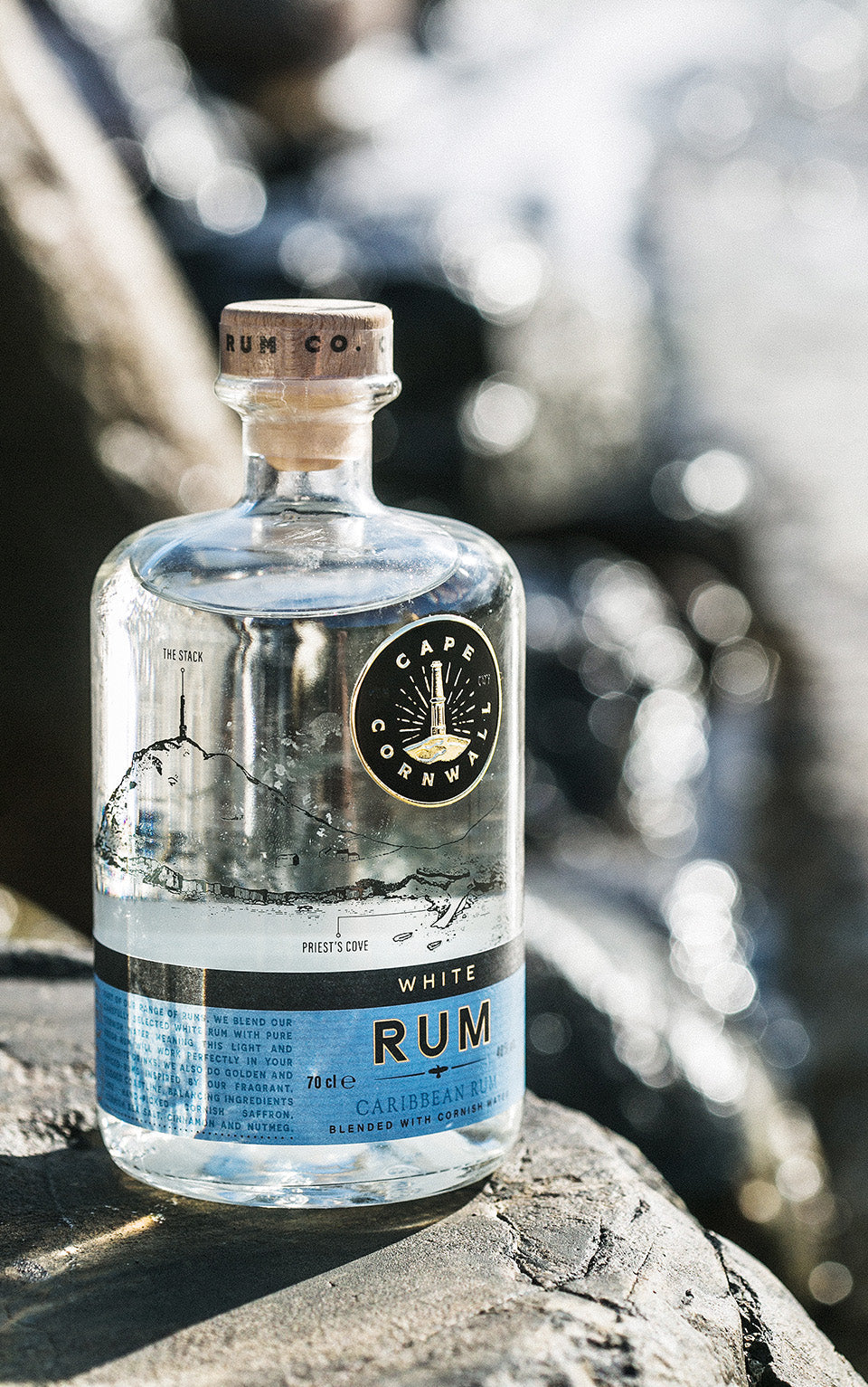 Cape Cornwall White Rum 70cl