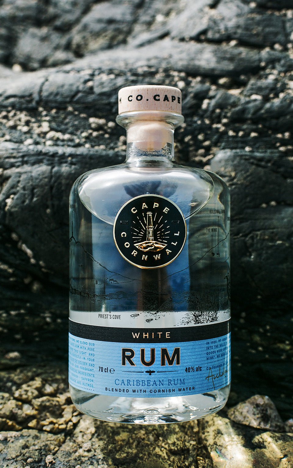 Cape Cornwall White Rum 70cl