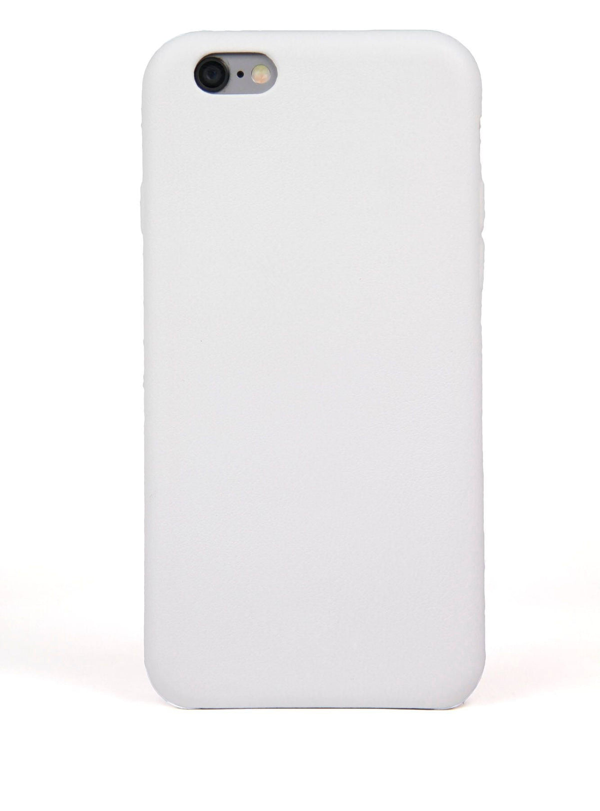 iPhone 6 Case, White Leather