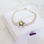Willa Labradorite Spiky Star Bracelet | 925 Sterling Silver