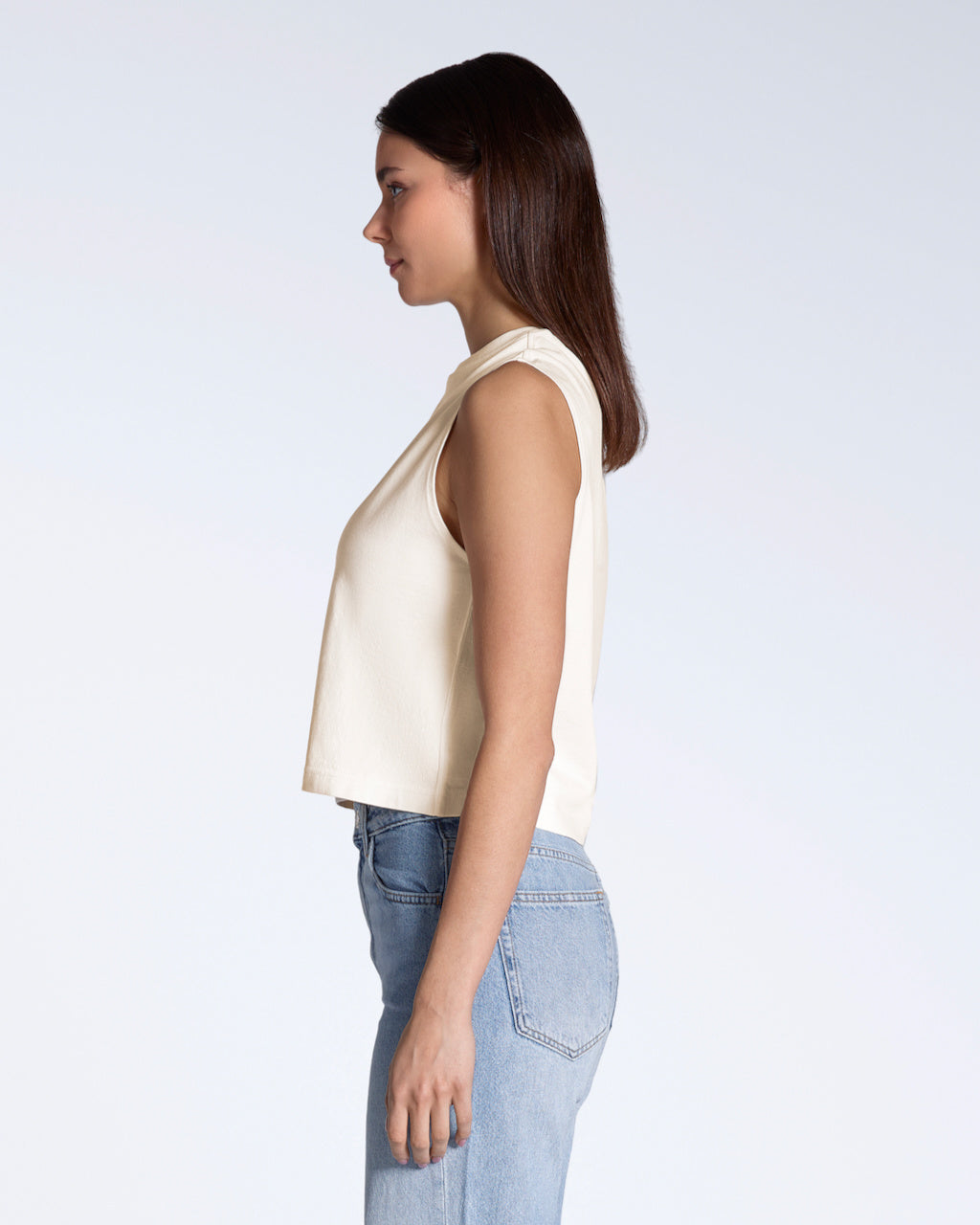 Crew Neck Tank Top