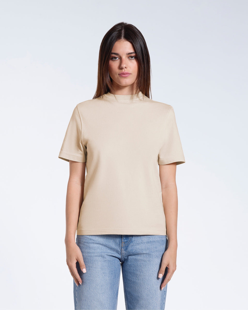 Camiseta de cuello redondo