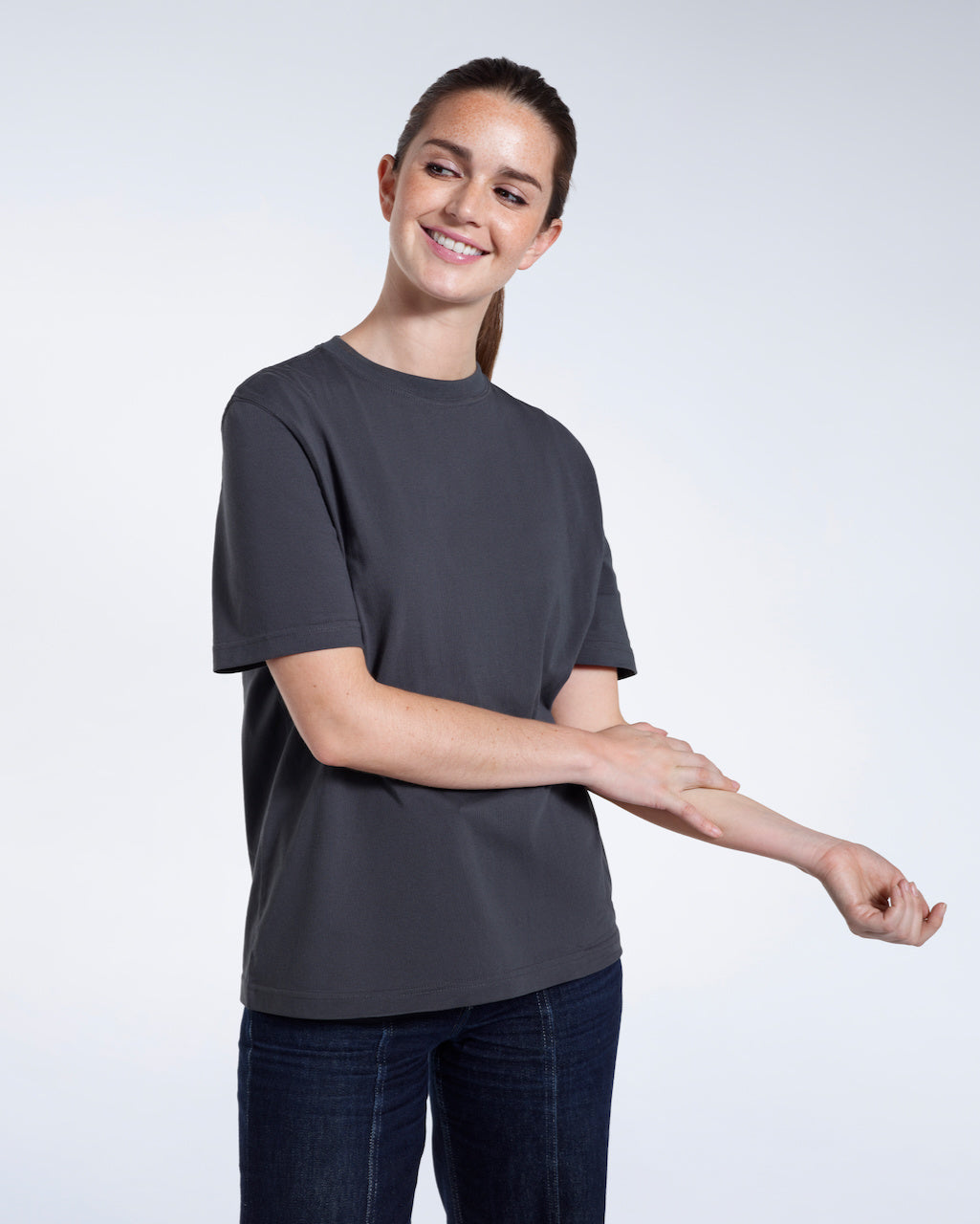 Camiseta de cuello redondo