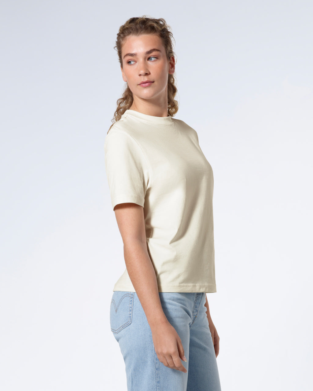 Camiseta de cuello redondo