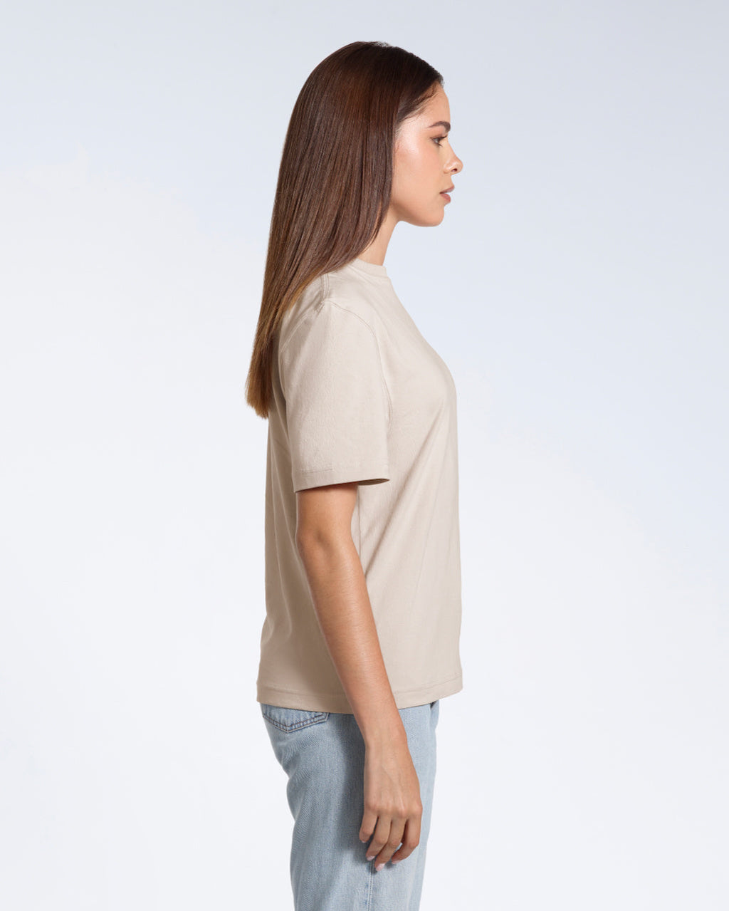 Camiseta de cuello redondo