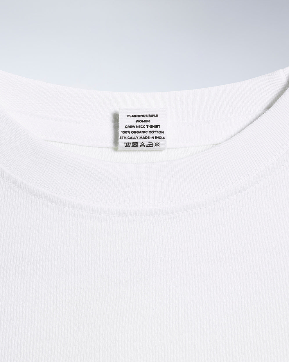 Camiseta de cuello redondo