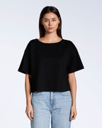 Wide Boat Neck T-Shirt