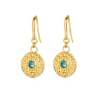 Laura Ashley Fashion Leaf Border Earrings