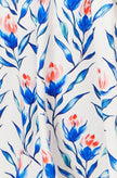 Yumi White Floral Print Maxi Sun Dress