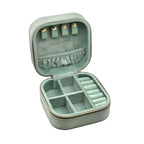 Laura Ashley Silver Elveden Embroidered Jewellery Box
