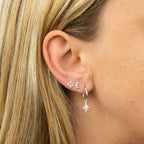 Beginnings Initial Stud Earrings