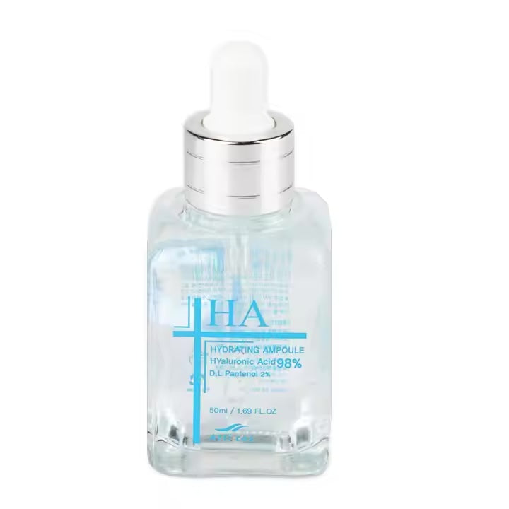 Hyaluronic Acid 98% Ampoule 50ml Atticos Facial Moisturizing Private Label Korean Skin Care