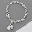 Tiny Beginnings Christening Silver Charm Bracelet
