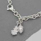 Tiny Beginnings Christening Silver Charm Bracelet