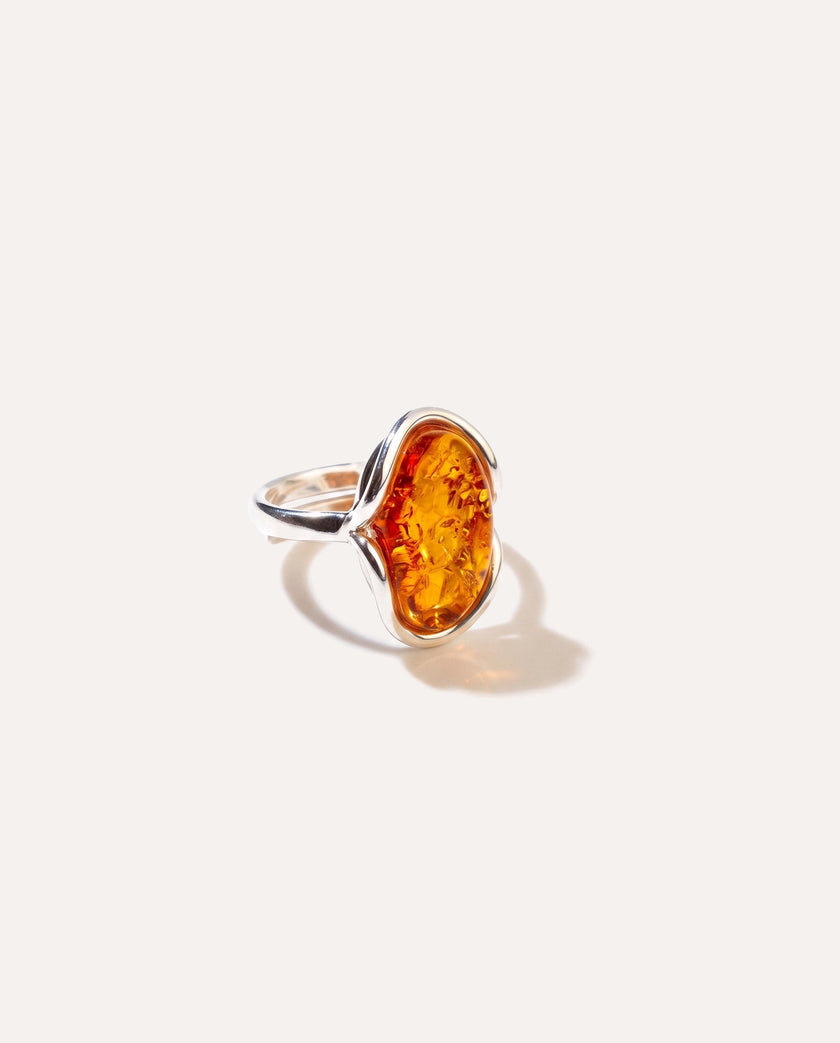 Bague Onde Ambrée