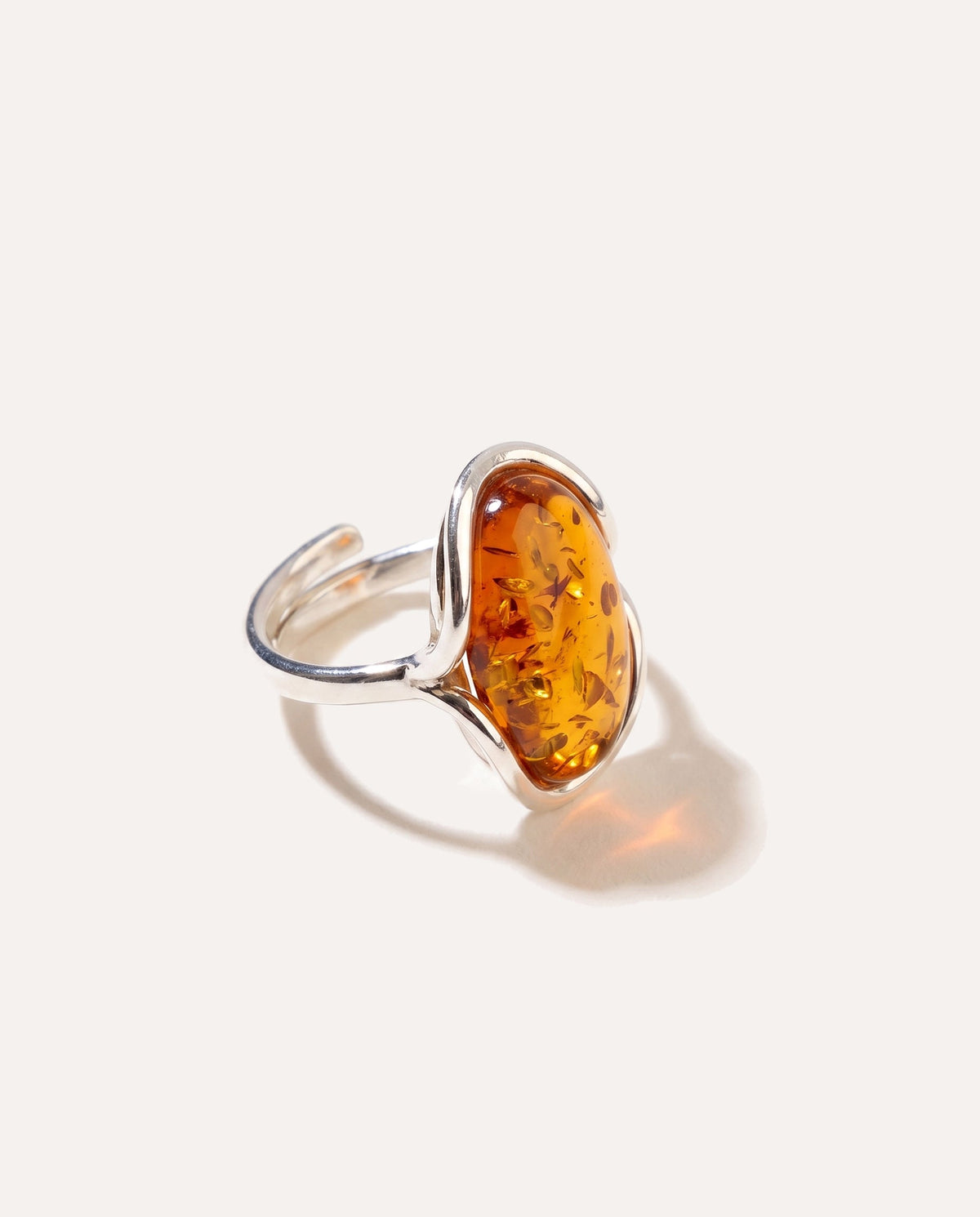 Bague Onde Ambrée