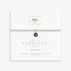 Amethyst Birthstone Bracelet