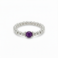 Amethyst Gemstone Ring