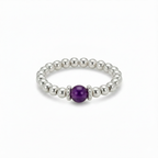 Amethyst Gemstone Ring