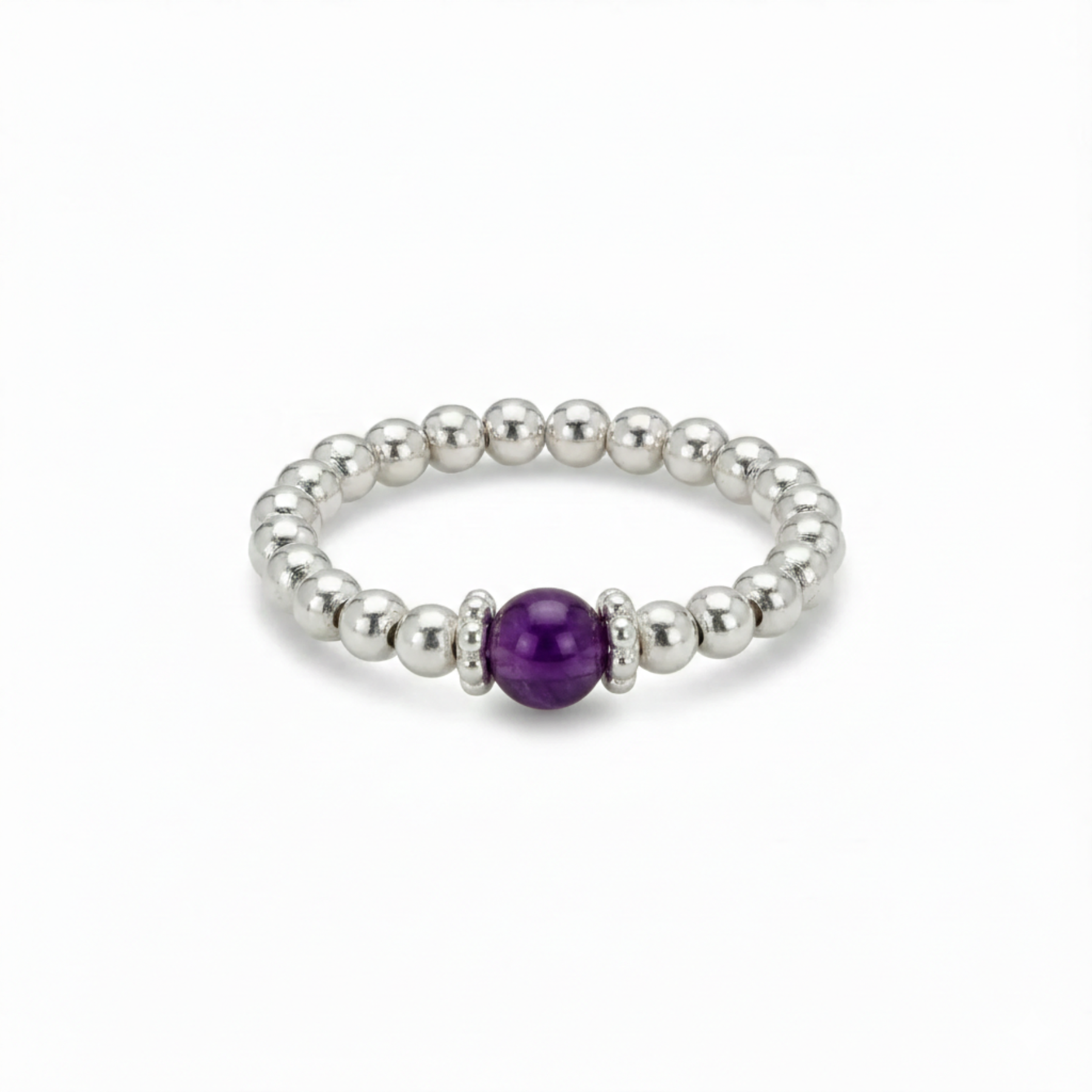 Amethyst Gemstone Ring