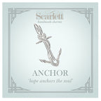 Anchor Silver Charm