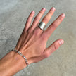 Organic Chunky Asymmetric Silver Ring