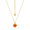 Tyche Gemstone Necklace Carnelian