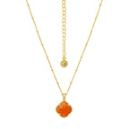 Tyche Gemstone Necklace Carnelian