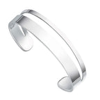 Beginnings D-Shape & Flat Torque Bangle