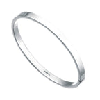 Beginnings Square Cut Hinged Bangle