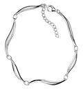 Beginnings Linked Leaves Bracelet