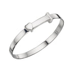 Beginnings Heart Motif Expandable Bangle