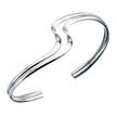Beginnings Double Wave Cuff Bangle