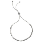 Beginnings Polished Ball Adjustable Toggle Bracelet