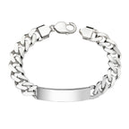 Beginnings Heavyweight ID Bar Curb Bracelet