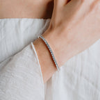 Diamonfire Claw Set Zirconia Tennis Bracelet