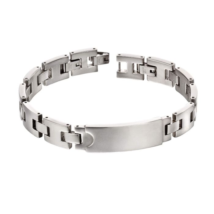 Fred Bennett Stainless Steel ID Bar Bracelet