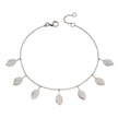 Beginnings Silver Multi Leaf Bracelet
